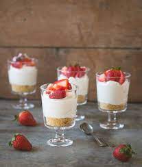 Individual No Bake Cheesecake Pretty Simple Sweet Recipe Individual Cheesecake Recipes Desserts Individual Desserts