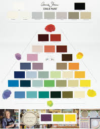 Color Chart Painted Chalk Paint By Annie Sloan