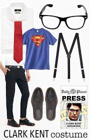 Wenn sie ihr kostüm noch nicht fertig haben, müssen sie ziemlich kreativ sein, um schnell etwas zu finden. Last Minute Couple S Halloween Costume Idea Clark Kent Lois Lane Skimbaco Lifest Clark Kent Costume Superman Halloween Costume Mens Halloween Costumes Diy