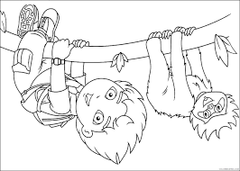 Search through more than 50000 coloring pages. Go Diego Go Coloring Pages Cartoons Run Diego Cl 14 Printable 2020 2958 Coloring4free Coloring4free Com