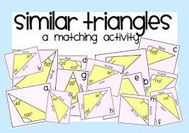 What can you conclude about two triangles if you know two pairs of corresponding angles. Similar And Congruent Triangles Snap Teaching Resources