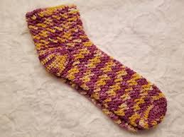 According to scheme 1, perform the number of rows in a circle corresponding to the size. Best Crochet Sock Patterns