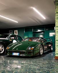 F40 Painted In Deep Green British Racing Green Ferrari Ferrari Car