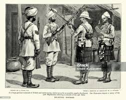 Guard 93rd Highlanders And 14th Sikhs ...
