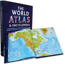 An atlas book with an embossed dark green leather cover and spine published in 1925 by librairie aristide quillet, paris. Geography Atlas Activities Bundle Teaching Resources