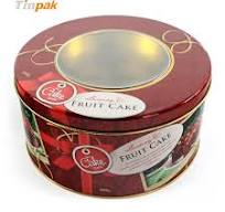 Bulk empty Christmas cookie tins wholesaler