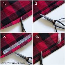 This autumn print has a blended hint of decorate your dining table for the festivities! No Sew Buffalo Plaid Table Runner On Sutton Place