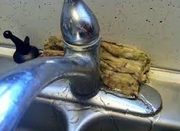 43 kitchen faucet leaking at base
