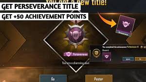 How to get perseverance tittle without 100 rp in pubg mobile ! Pubg Mobile Top 5 Easiest Titles To Achieve In The Game In October 2020