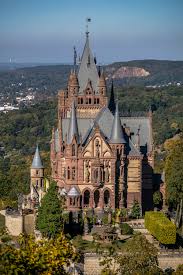 The hill was formed by rising magma that could not break through to the surface, and then cooled and became solid underneath. Drachenfels Konigswinter Germany It Is The Place Where The Legendary Hero Siegfried Is Said To Have Fought And Killed A Dragon According To Germanic Mythology Castles