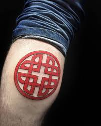 Black ink supernatural tattoo over leg @luvinink. 18 Best Protection Tattoo Ideas Meanings Saved Tattoo