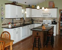 In this project we will be replacing existing lower cabinets with drawers. New Brookhaven Island Nut Brown On Maple With Matching Molding Added To Existing White Thermofoil Cabinetry N Kitchen Design Cambria Countertops Countertops