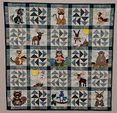 Mountain Animal Pdf Quilt Pattern Born In The Rockies Etsy Quilt Patterns Animal Quilts Quilts