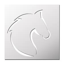 Pochoir Cheval Pochoir Cheval Idees De Broderie