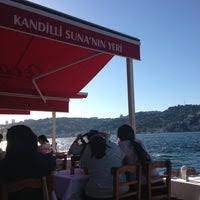 Balık olarak ise taze mevsim balıkları bulunur eğer zamanı ise ızgara sardalyayı yemeden masadan kalkmayın derim. Kandilli Suna Nin Yeri Kandilli 18927 Ziyaretcidan 589 Tavsiye