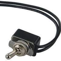Toggle switches are common components in many different. Spst Toggle Switch With Two 6 Inch Wire Leads On Off 765073 Elecdirect