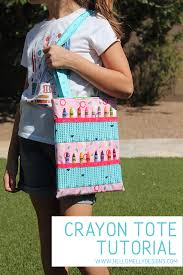 Download Crayon Tote Tutorial