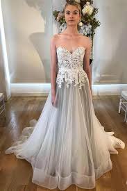 Wedding dresses online, all size and all styles, high quality, made to order. Cheap Sweetheart Neck A Line Silver Grey By Prettylady On Zibbet Grey Wedding Dress Wedding Dresses Strapless Wedding Dresses