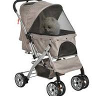 Oem Odm Pet Dog Cat Stroller Detachable Double Decker Outdoor Show Stroller  For