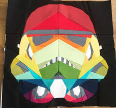 Free Quilt Pattern Stormtrooper I Sew Free Star Wars Quilt Foundation Paper Piecing Patterns Quilt Patterns Free