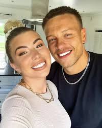 Inside Olivia and Alex Bowen's incredible garden as they upgrade furniture 