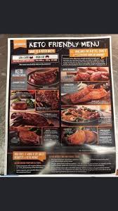 Longhorn Steakhouse Keto Menu Keto Menu Friendly S Menu Keto