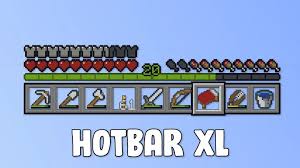How to hide your hotbars in minecraft pe? Hotbar Xl Minecraft Map