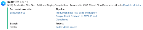 Aws amplify is a client library, cli toolchain, and ui component library that allows developers to quickly create and connect to powerful services in the cloud. Production Grade Ci Cd For React Js Apps Buddy The Devops Automation Platform