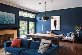 Blue and white is the one color combination that will remain timeless for decades to come. Blue Color Decorating Ideas For Living Room Small Design Ideas