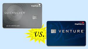Mar 17, 2021 · the capital one quicksilver cash rewards credit card is a very good everyday rewards card for people with a good credit score. Capital One Quicksilver Vs Capital One Venture Finder Com