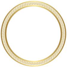 Black And Gold Border Png Round Border Frame Gold Clip Art Image Gold Clipart Art Images Gold