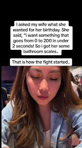 #filipina #funny #marriagehumor #marriedlife #marreidcouple #marriedbelike  #relatable #marriedtoafilipina #husbandandwife #funnycouple #scales  #birthday #gifts #wife