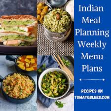 A full vegetarian menu for a week allows you to eat not only tasty and varied, but also useful. Indian Meal Plans Vegetarian Meal Plan 1 Tomato Blues