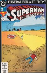 Superman Man Of Steel 21 Dc Comics March 1993 1 25 Funeral For A Friend Part 7 Man Of Steel Superman Man Of Steel Superman