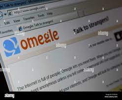 Omegle chat hi-res stock photography and images - Alamy