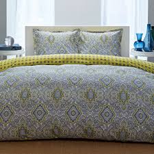 Buy yellow comforter in tbdress, you will get the best service and high discount. King Size 100 Percent Cotton Comforter Set With Blue Yellow Damask Pat