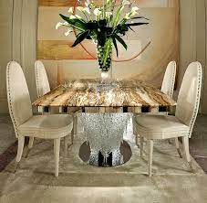 Sophisticated and refined dining rooms with these luxury italian extendable dining tables, ideal for elegant dining areas that need extra space.this contemporary italian furniture collection has luxurious high end extendable tables from italy with different high quality tops in wood, glass or ceramic and a wide variety of bases, materials and finishes. Onyx Dining Tables With Murano Glass Taylor Llorente Furniture Dining Table Marble Dining Table Dining Table Legs