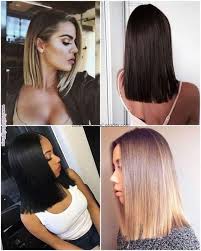 Black And Blonde Blunt Cut Bob Pin On Hair