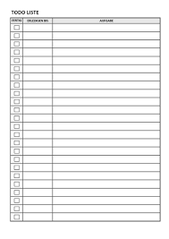 2 das wichtigste in kürze. To Do Liste Vorlage Druckbarer 2021 Kalender