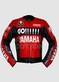 Yamaha Red And Black Biker Leather Jacket Leather Jacket Outfit Men Red And Black Jacket Jackets