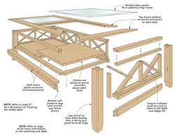 Remarkable coffee table gun cabinet with a bold rustic style. Mahogany Coffee Table Woodworking Project Woodsmith Plans