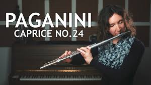 Paganini Caprice No 24 Amelie Brodeur Youtube