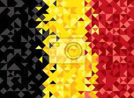 Unsere belgien flaggen werden aus reißfestem polyester produziert. Zusammenfassung Belgien Flagge Belgische Farben Vektorgrafiken Fototapete Fototapeten 4 Juli Belgische Polygon Myloview De