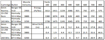 49 Unique 22 250 Twist Rate Chart