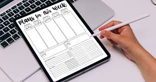 A cute weekly planner printable for purposeful days ahead. A Cute Printable Weekly Planner To Help You Tackle 2021