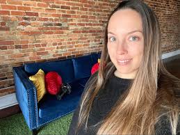 Now it's just me and the Big Blue Couch! Today was my last day at Wayne…