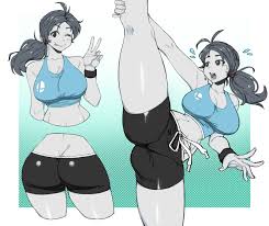 Wii fit trainer inflation - animehentai.cc