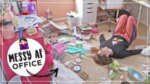 Related games for messy craft room Office Craft Room Clean With Me Extreme Cleaning Motivation Super Messy Office Clean Up Youtube