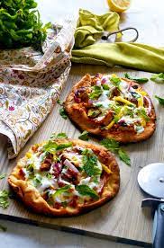 Tandoori Chicken Naan Pizza Host The Toast Recipe Naan Pizza Recipes Naan Pizza Delicious Pizza