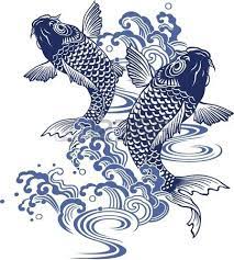 Japanese Carp Koi Art Japanese Art Traditional Japanese Art